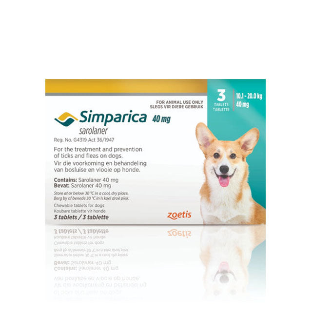 Simparica Regular (22-44lbs) (Box of 3)