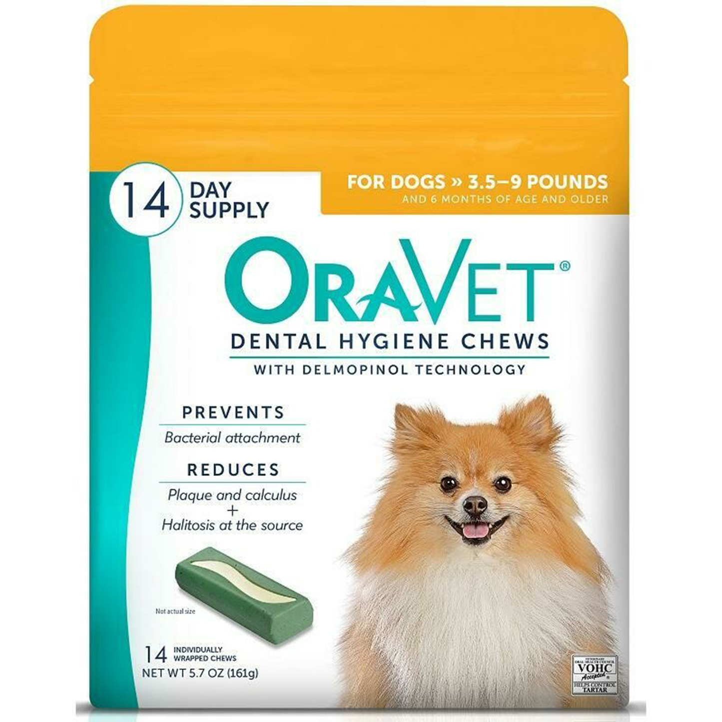 OraVet Chews 3.5-9.0lbs (14pk)