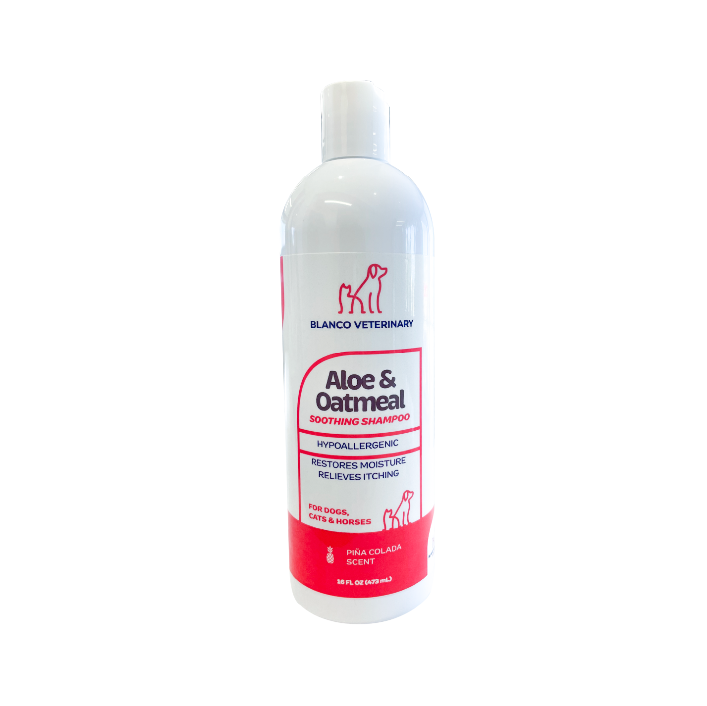 Blanco Veterinary Aloe & Oatmeal Soothing Shampoo 16oz