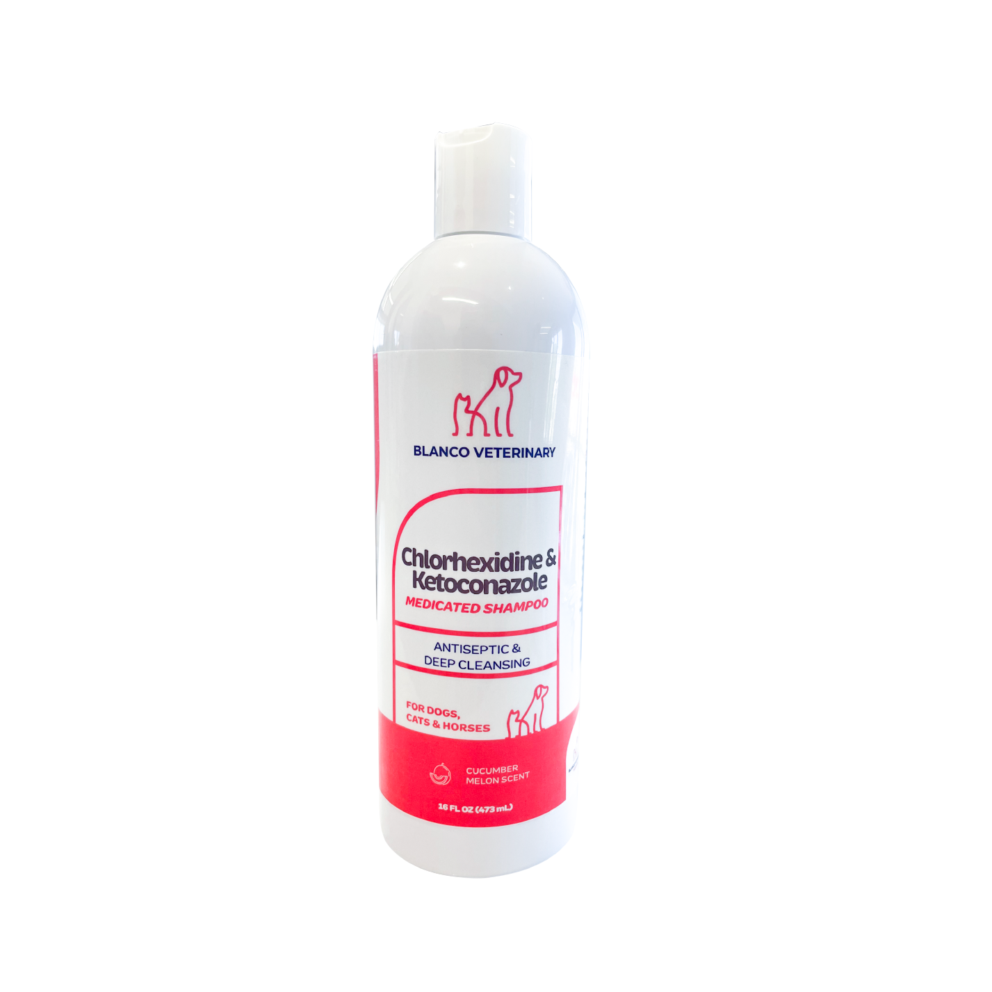 Blanco Veterinary Chlorhexidine & Ketoconazole Medicated Shampoo