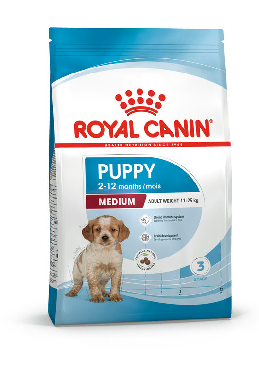 Royal Canin Medium Puppy (4 lbs bag)